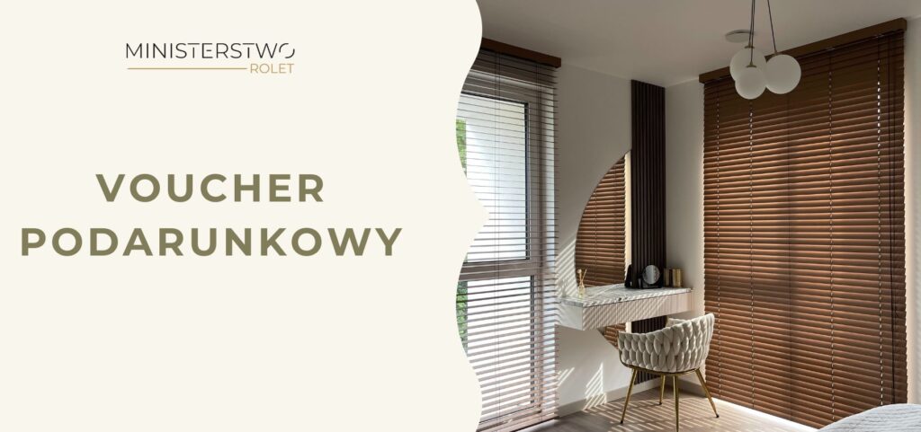 voucher podarunkowy na rolety warszawa